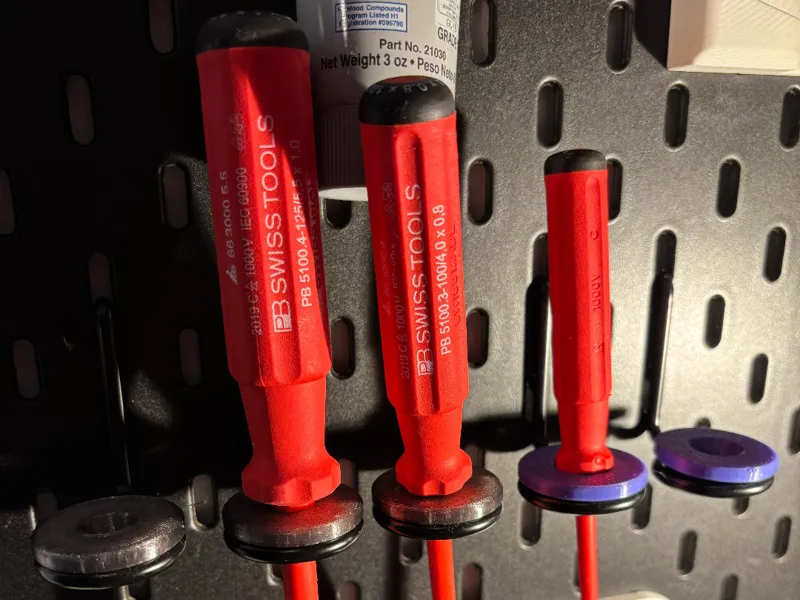 Skadis Screwdriver Adapter for Tool Holder IKEA
