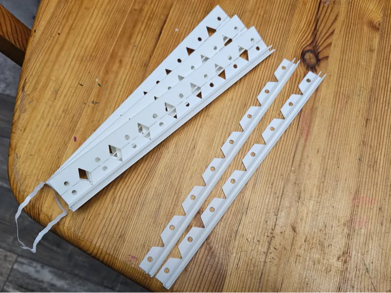 5mm LED strip light track / Strip light holder