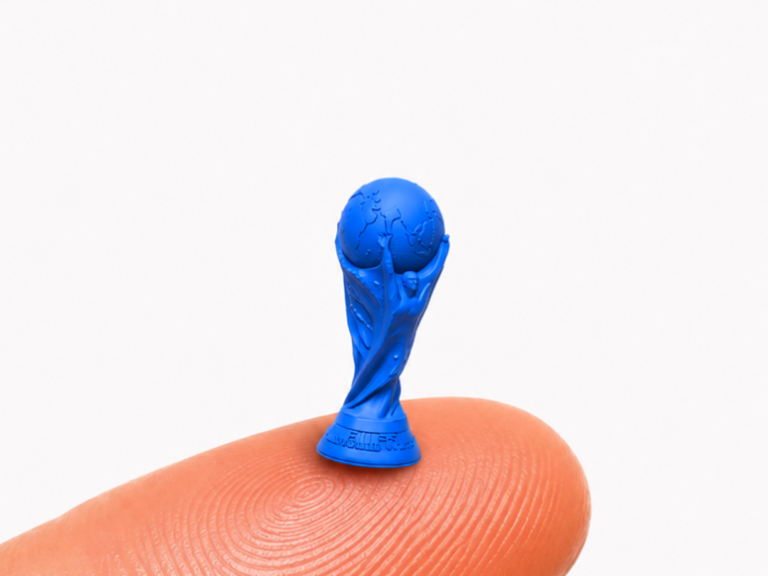 Worlds Smallest World Cup Trophy (0.4mm Nozzel)