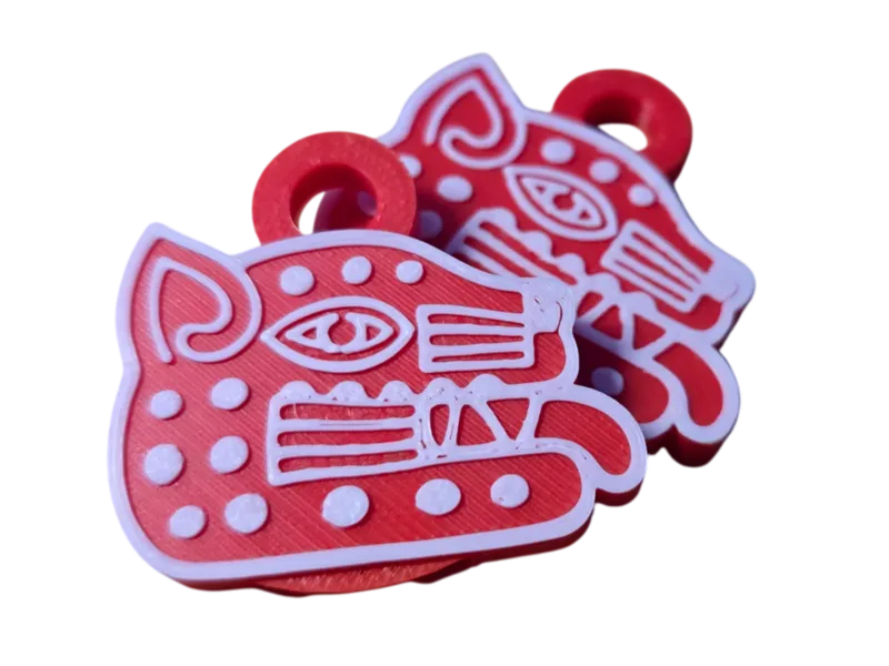 Aztec Jaguar Can Tab Opener & Keychain