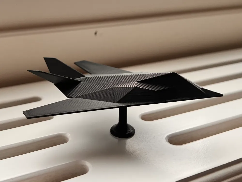 Posable F-117 Nighthawk Decoration - MakerWorld 3D Model | 3Drop