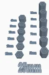 25mm Model Base Size - Warmag Base Magnets