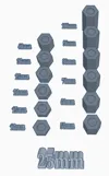 25mm Model Base Size - No Magnets