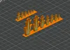 Split-color dorsal fin, use with caution, 0.12mm layer, 2 walls, 15% infill
