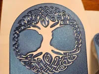 Celtic tree of life (complex) bookend