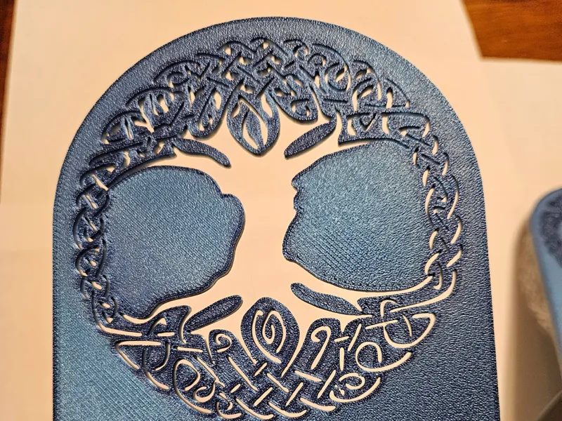 Celtic Tree of Life (complex) bookend