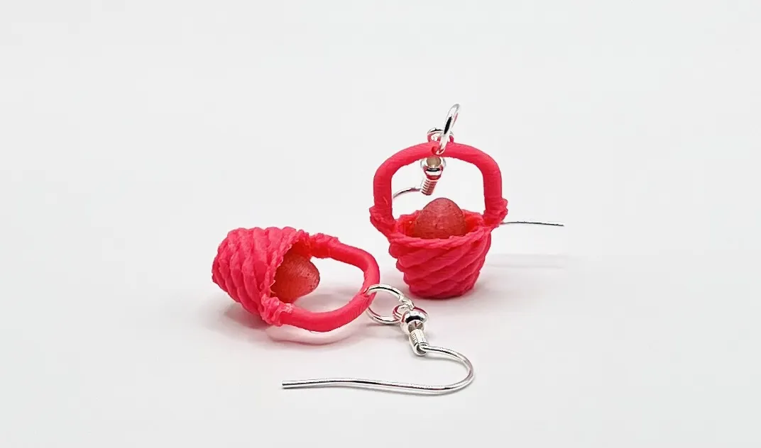 Egg Hunt Earrings / Easter Earrings view 2