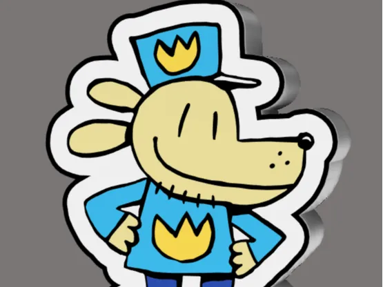 Dog Man Lightbox