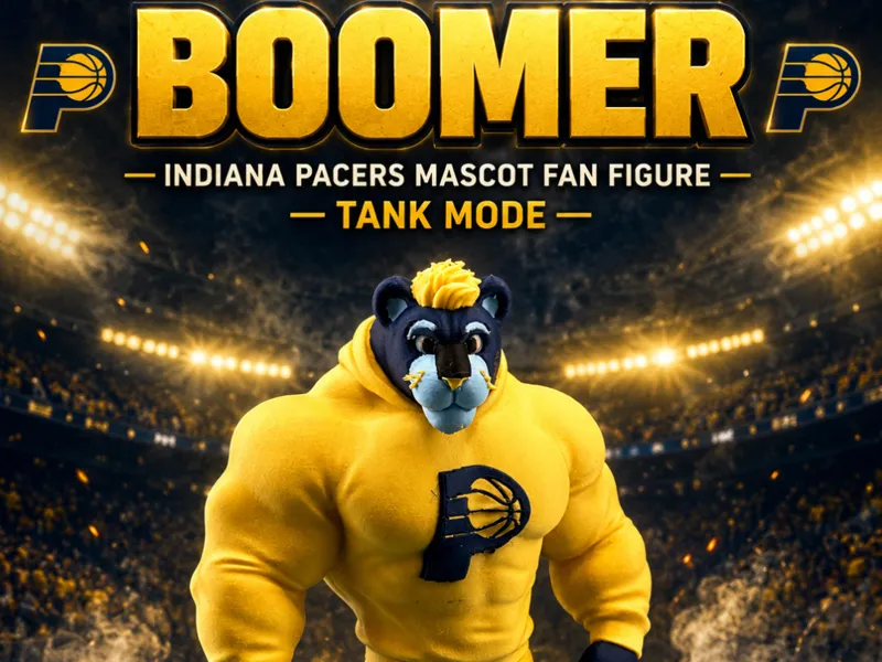 Boomer – Indiana Pacers Mascot (Tank Mode)