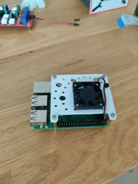 RPi3_Fan_Support - 0.16mm layer, 2 walls, 15% infill