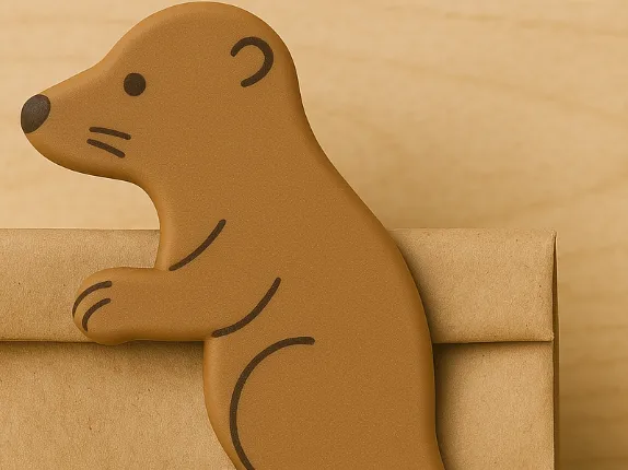 Otter Hug Bag Clip – Cute Multicolor Clip