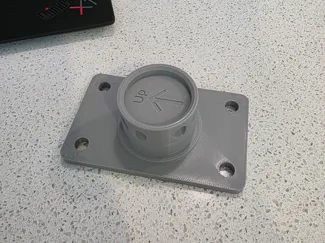 Moza wheel wall adapter - 4 hole horizontal
