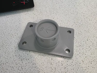 Moza wheel wall adapter - 4 hole horizontal