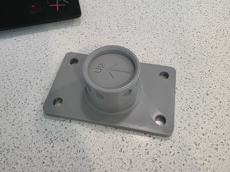 Moza wheel wall adapter - 4 hole horizontal