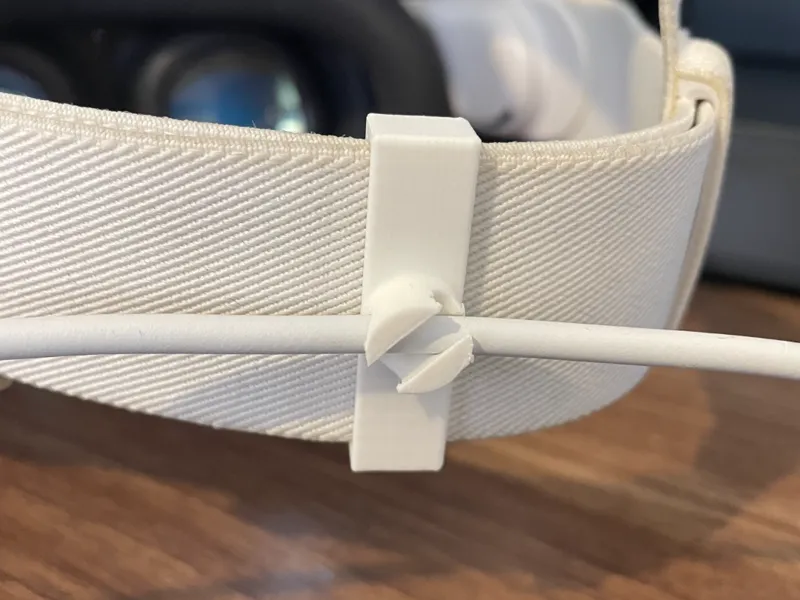 Oculus Quest Head Strap Cable Clip 