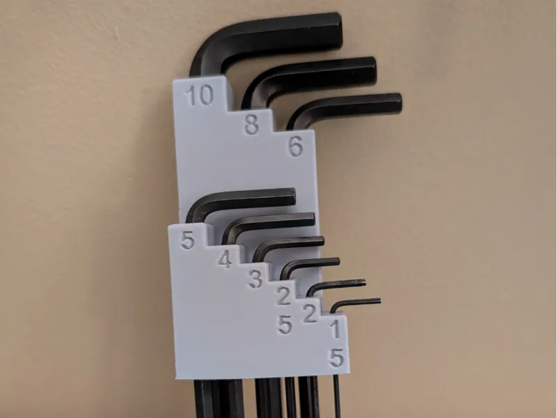 metric allen key holder multiboard