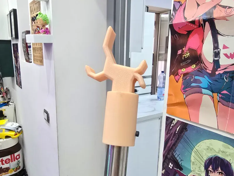 clothes hanger rod
