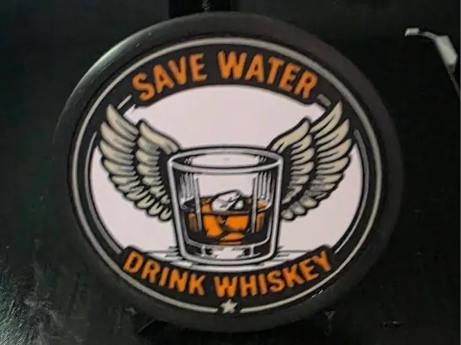 Coasters save water drink whiskey
