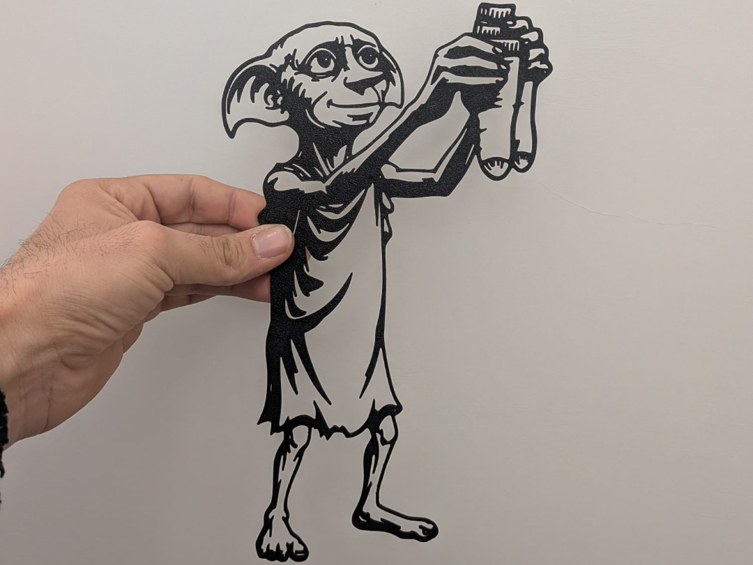 dobby con calzino arte murale