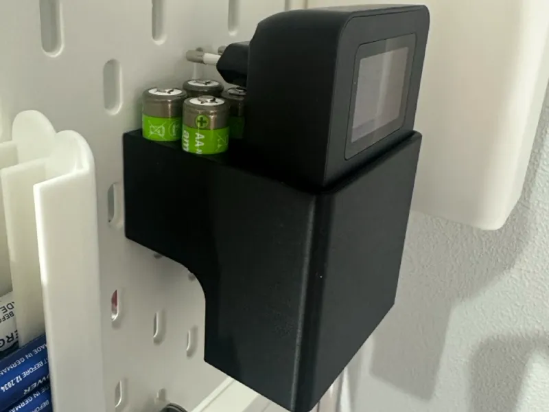 skadis battery charger holder for Amazon charger