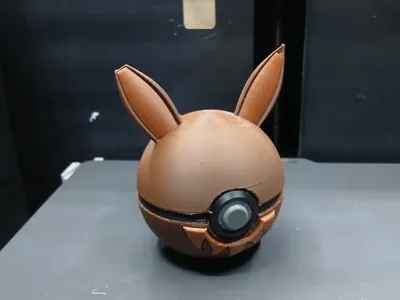 #0133 - Eevee Inspired Pokeball