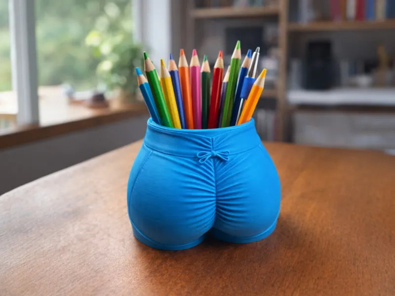 Funny Pencil Holder – Creative Desk Organizer