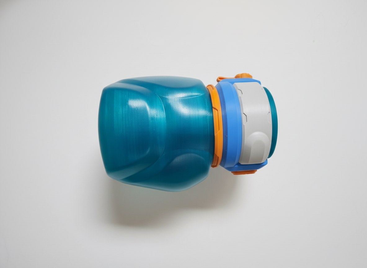 Miniatura 6 do modelo 3D 水拳拳套（2.3L）
