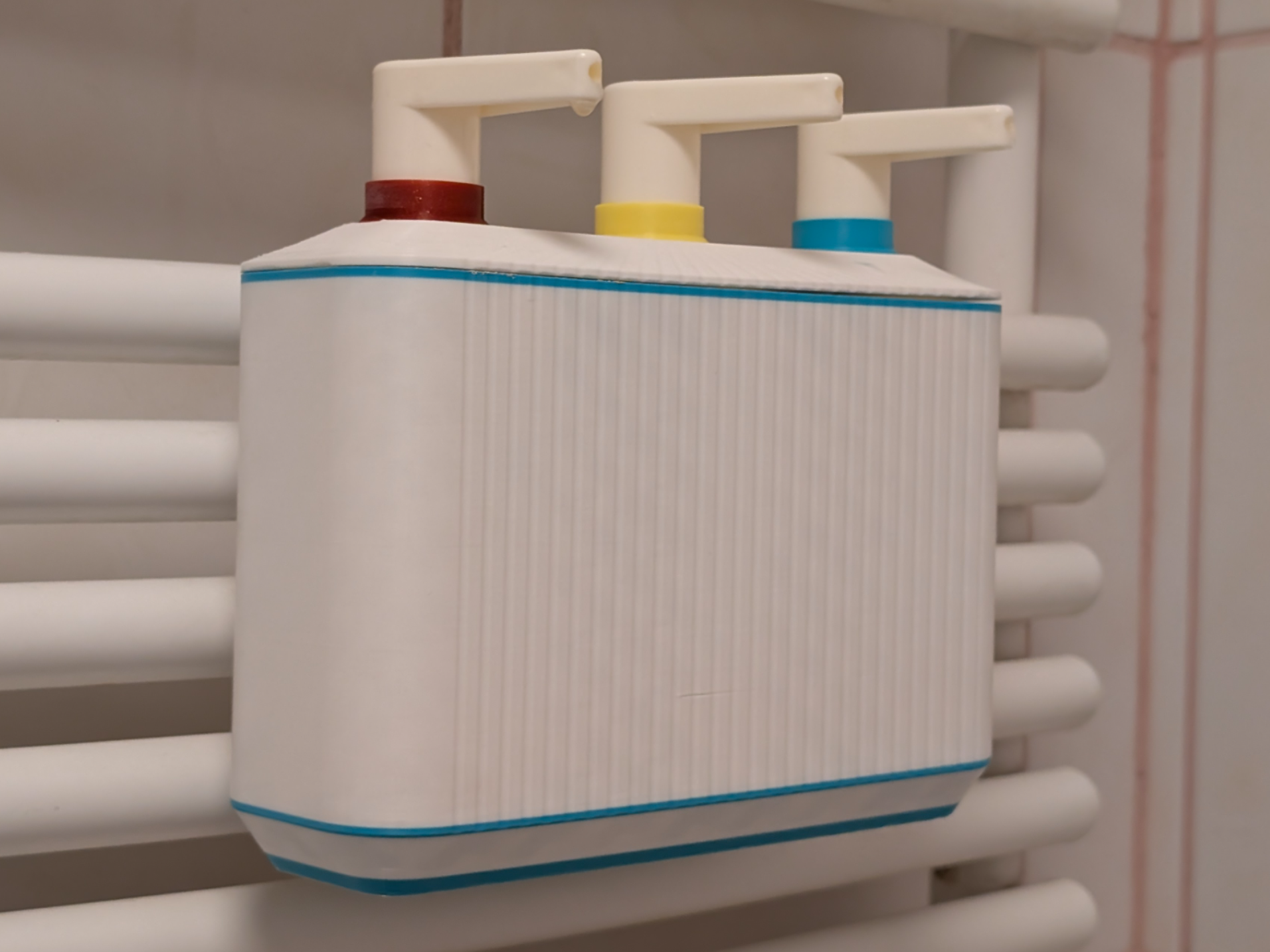 IKEA TACKAN 3-Bottle Holder for Towel Radiator 3D model