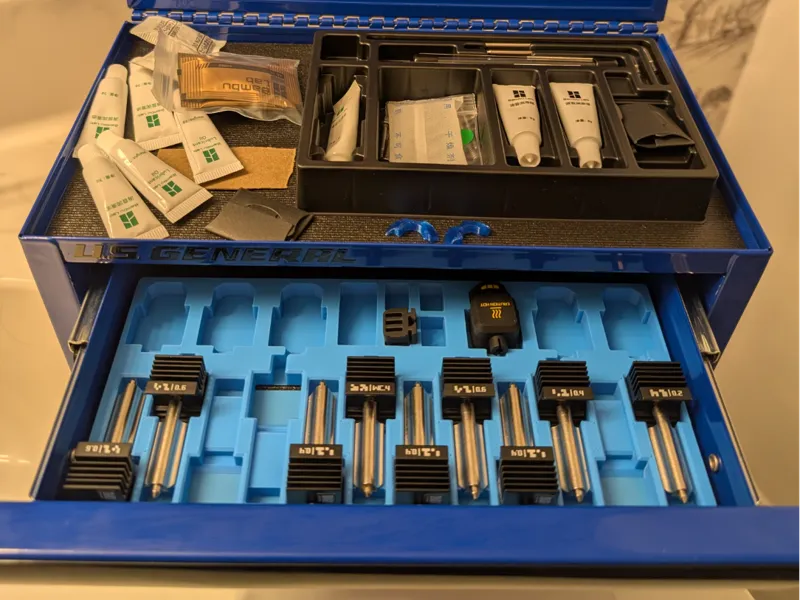 P2S  US general mini tool box top tray organizer