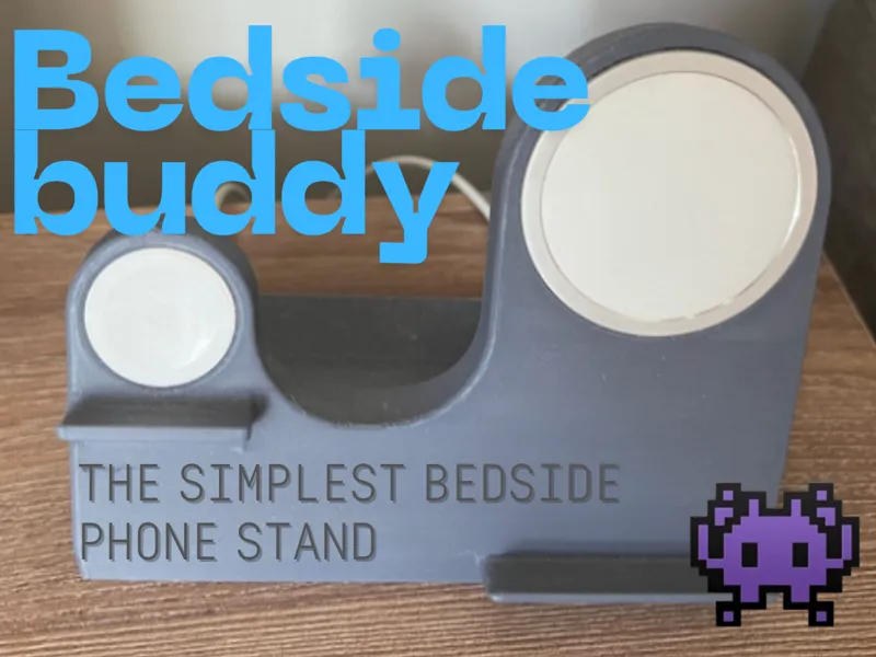 Bedside Buddy | The simplest bedside phone stand