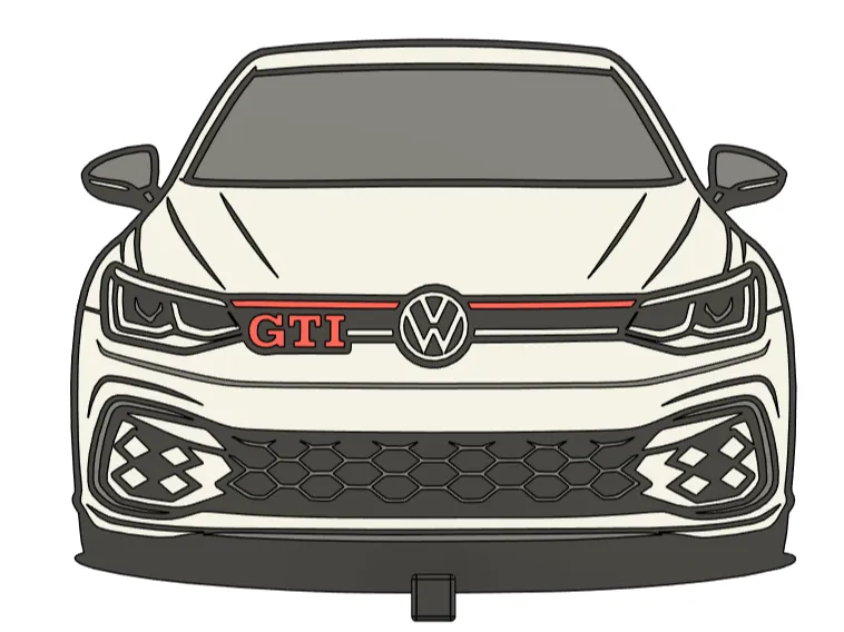Mk8 GTI Key Holder
