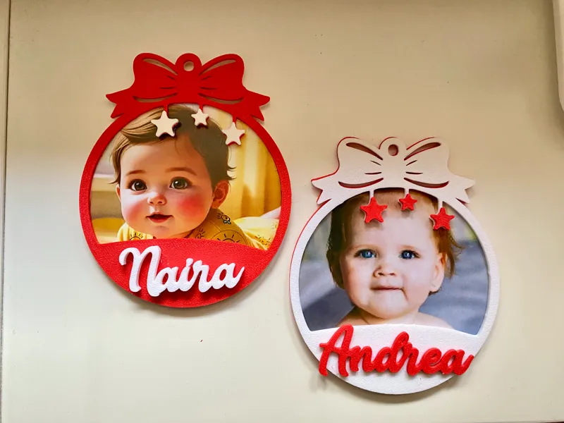 Bola personalizable con foto y nombre