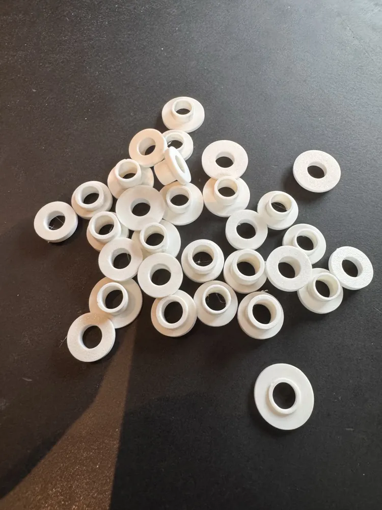 M10 T-shape step gasket / shoulder washer set - Free 3D Print Model ...