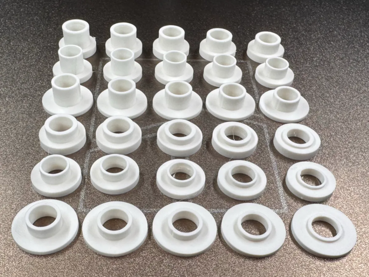 M10 T-shape step gasket / shoulder washer set - Free 3D Print Model ...
