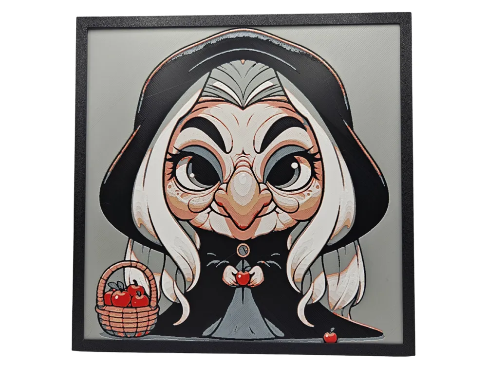 The Old Witch from Snow White - Chibi Edition