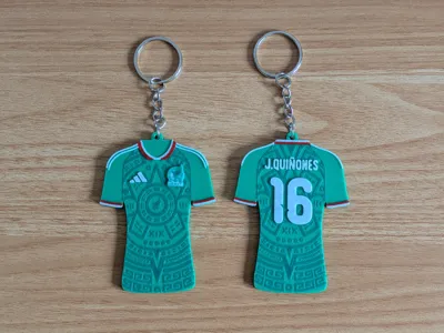 Mexico 2026 World Cup Jersey Keychain