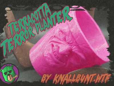 Terracotta Terror Planter