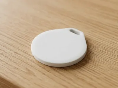 NFC Keychain – Geometric Design