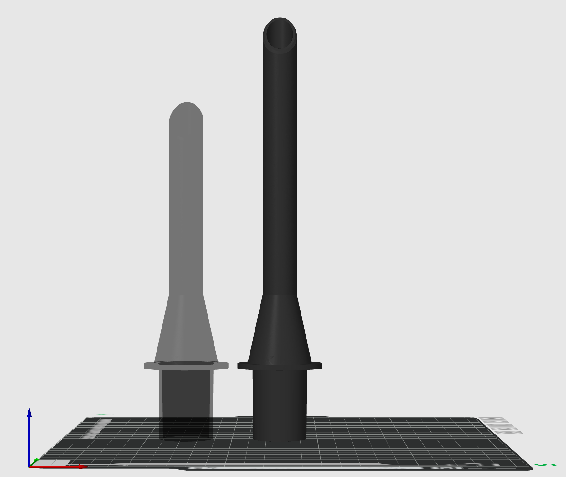 Miniatura 2 do modelo 3D Levoit Crevice Vacuum Nozzle