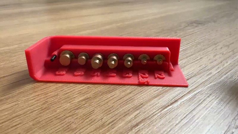 Heat set insert clip for Pinecil / TS100 / TS101 