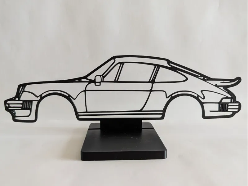 Porsche 911 TURBO silhouette