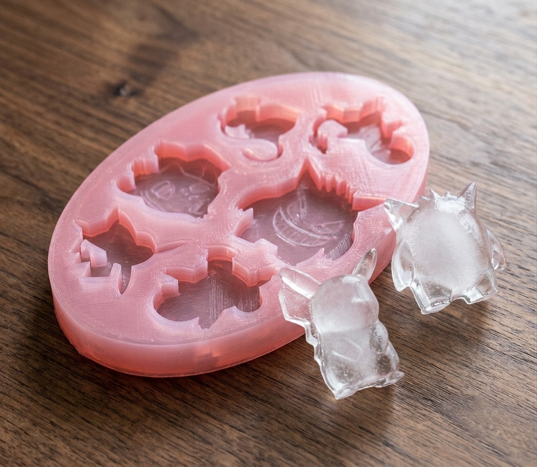 Pokemon Ice Cube Tray Ice Mold - TPU Flexible Mold - 1