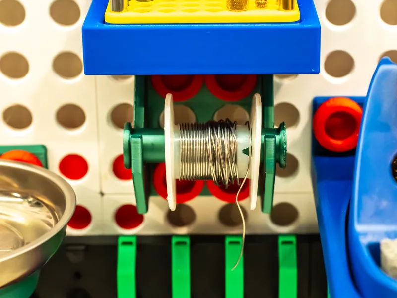 Threadboard Solder Spool Holder