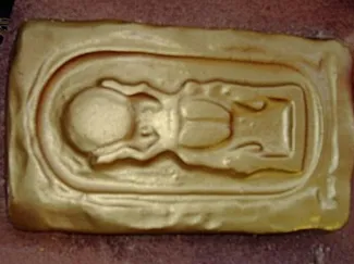 Goldbarren ähnlich aus dem film die Mummy