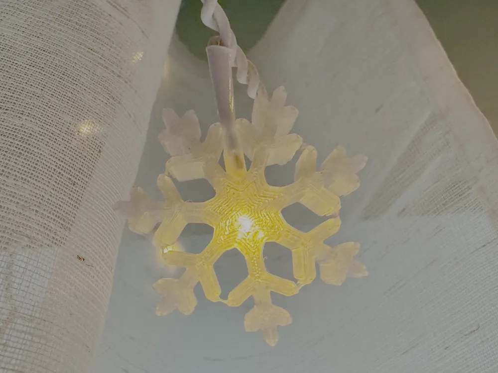Frostlight – Snowflake for 5mm LED String Lights by Habitaritus ...