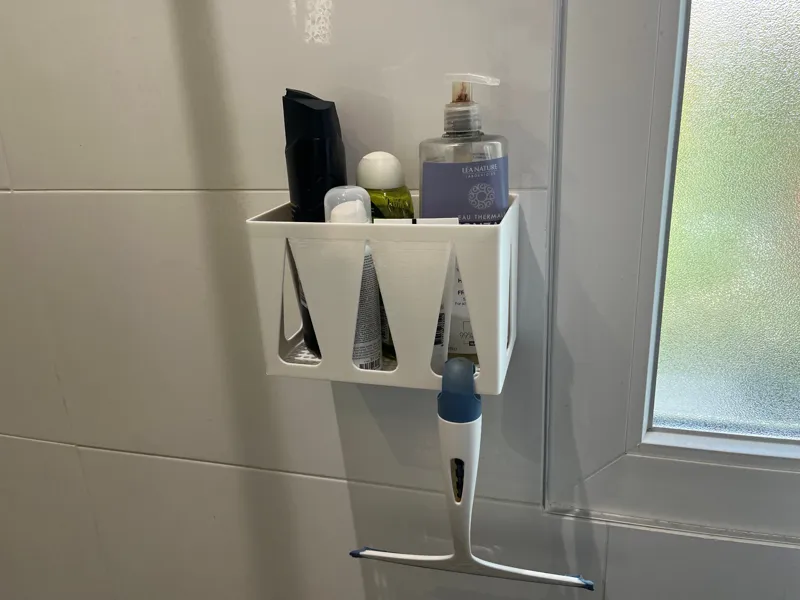 Shower shampoo holder
