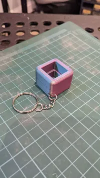 with hole for keychain