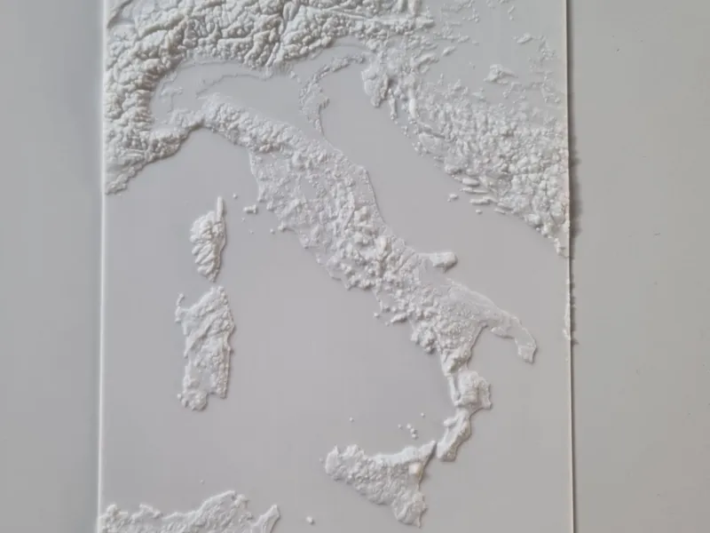 Morfologia Italia- Rappresentazione in scala