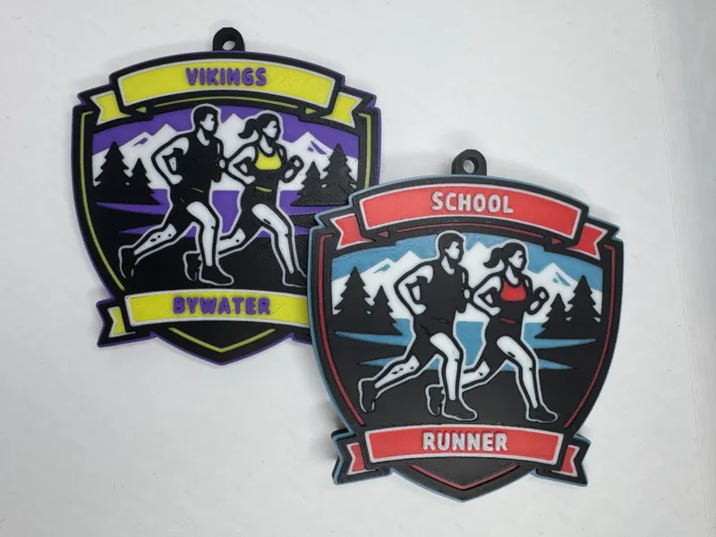 Customizable Cross Country Bag Tag / Keychain