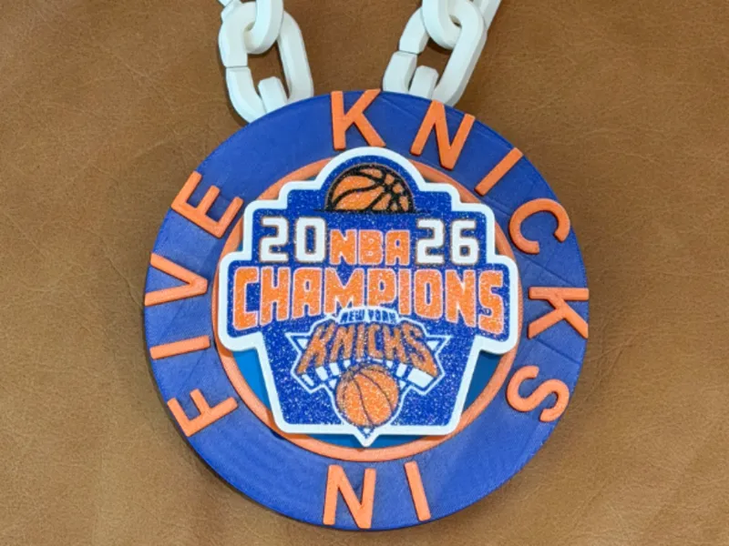 Knicks in Five Championship Spinner Chain